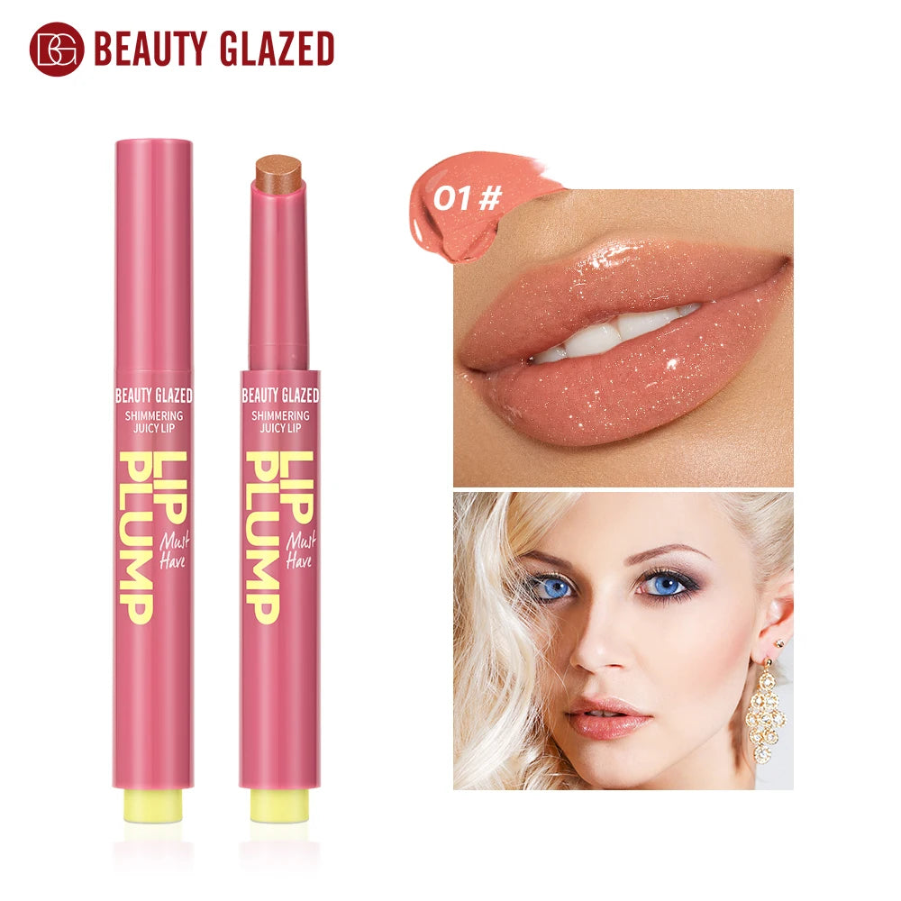 Beauty Glazed 12-Color Shimmering Lipstick Set