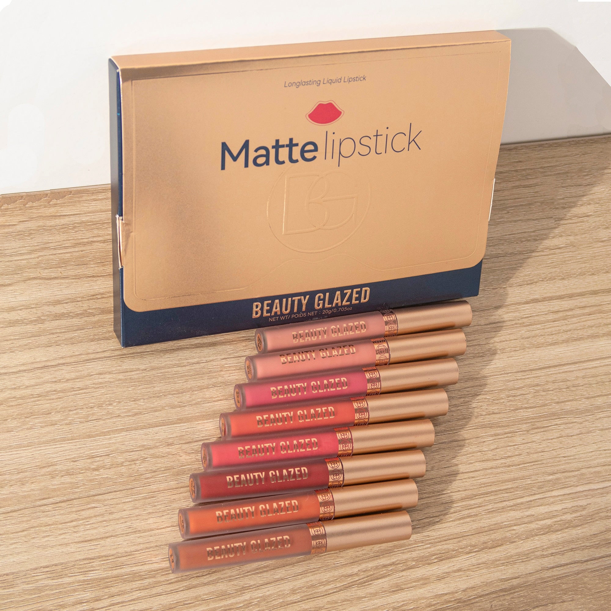 8-Piece Matte Liquid Lipstick Set