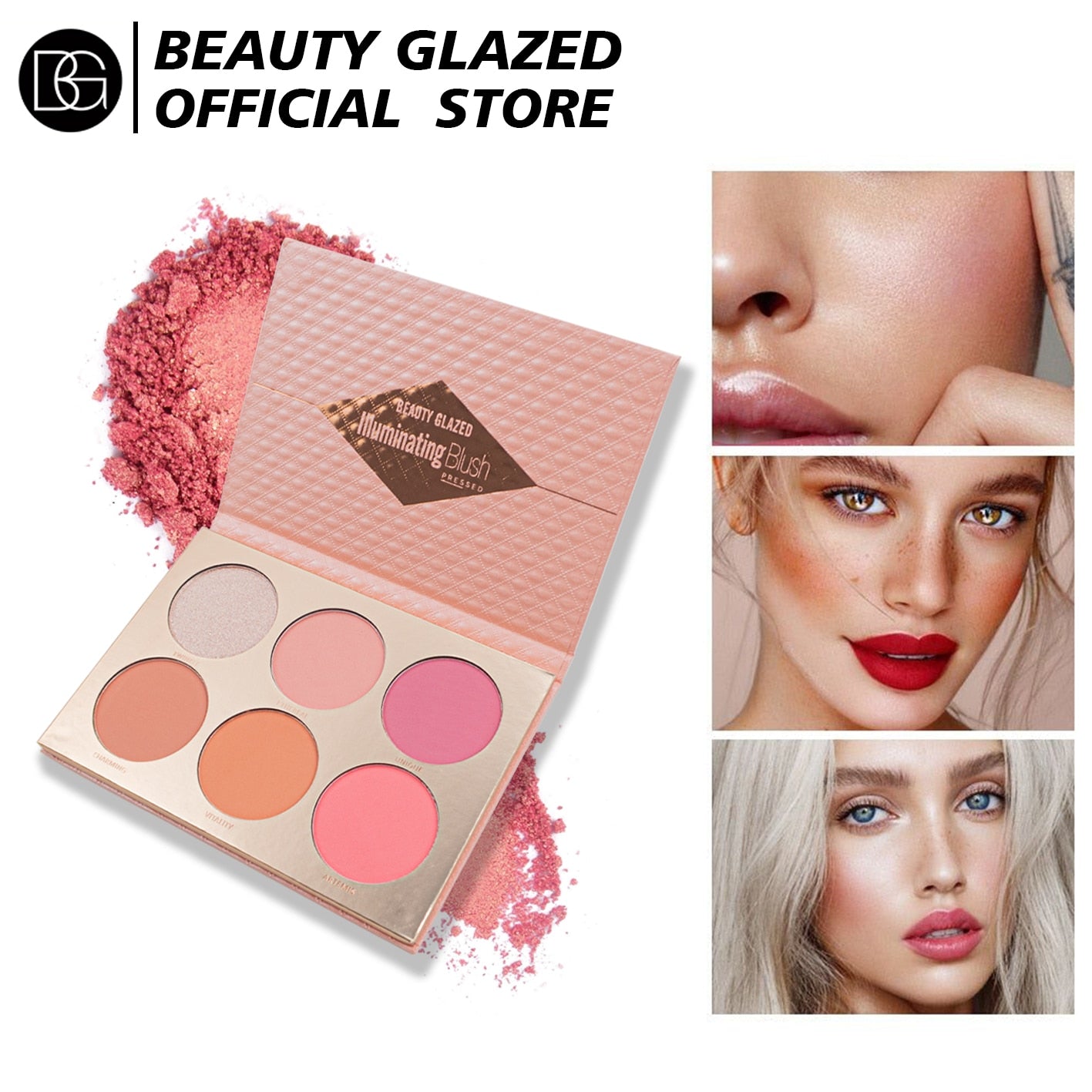 Rockford Peaches Girls selling of Summer eye shadow/blush palette