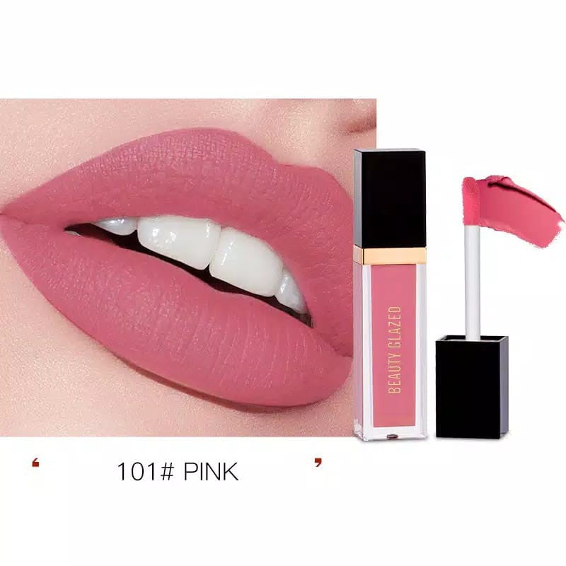 Matte Lip Gloss Dry rose Plum mauve Waterproof