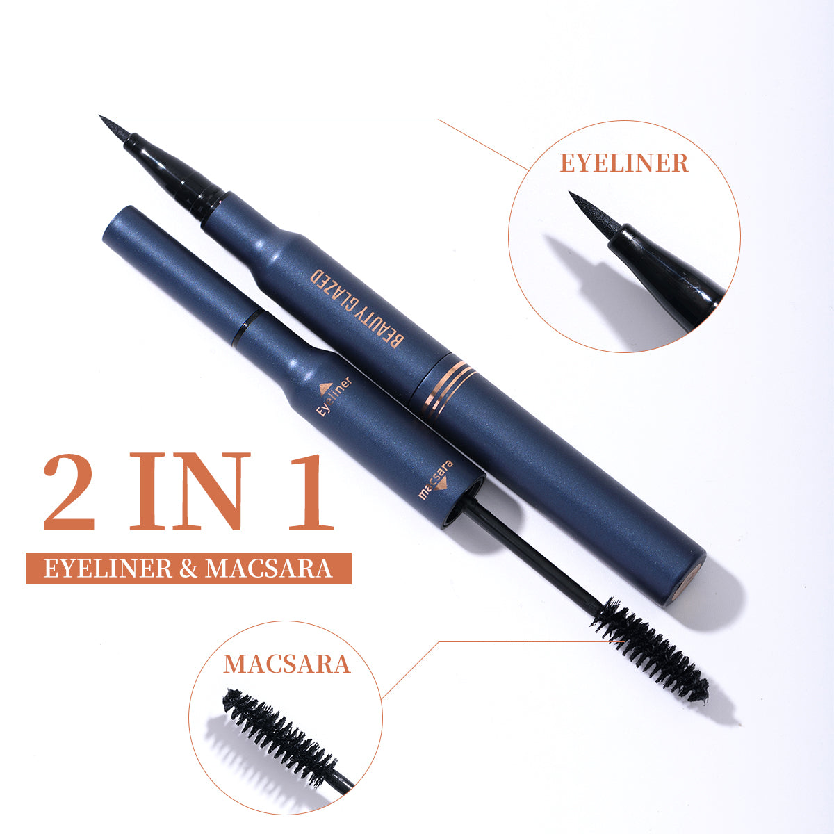 2 in 1 Eyeliner and Mascara