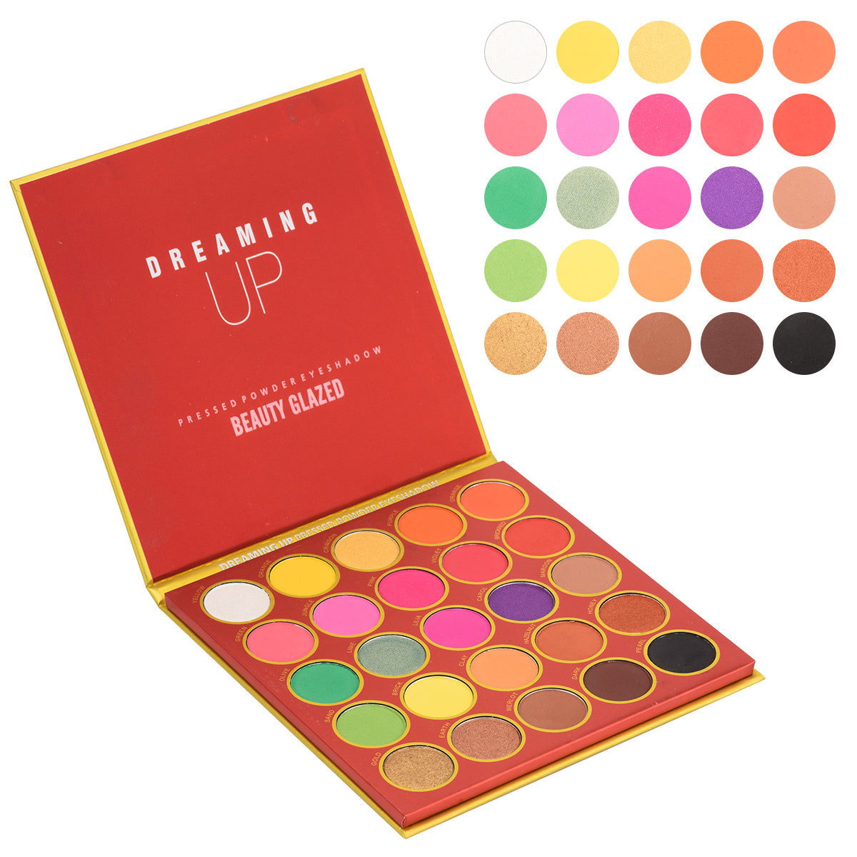 Rainbow Eyeshadow Pallet for Tangerine Girl